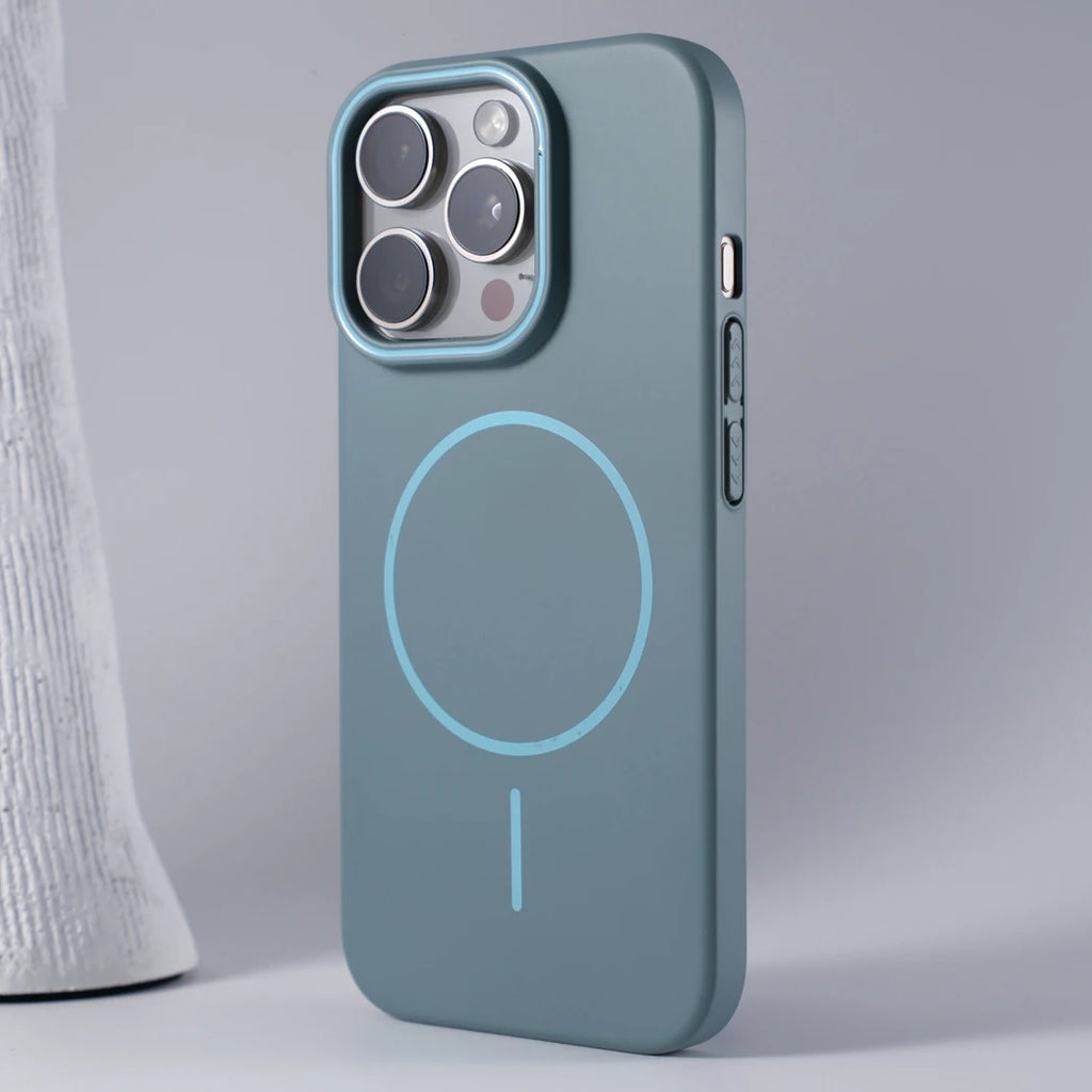 MagSafe Matte Magnetic Case for iPhone 17 Air 16 15 14 13 12 Pro Max