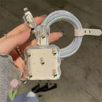 Cute Tulip Fast Charger Protector for iPhone 18W-20W
