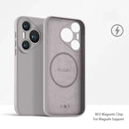 Magnetic Liquid Silicone Case for Huawei Pura 80 70 P60 Nova 14 Pro
