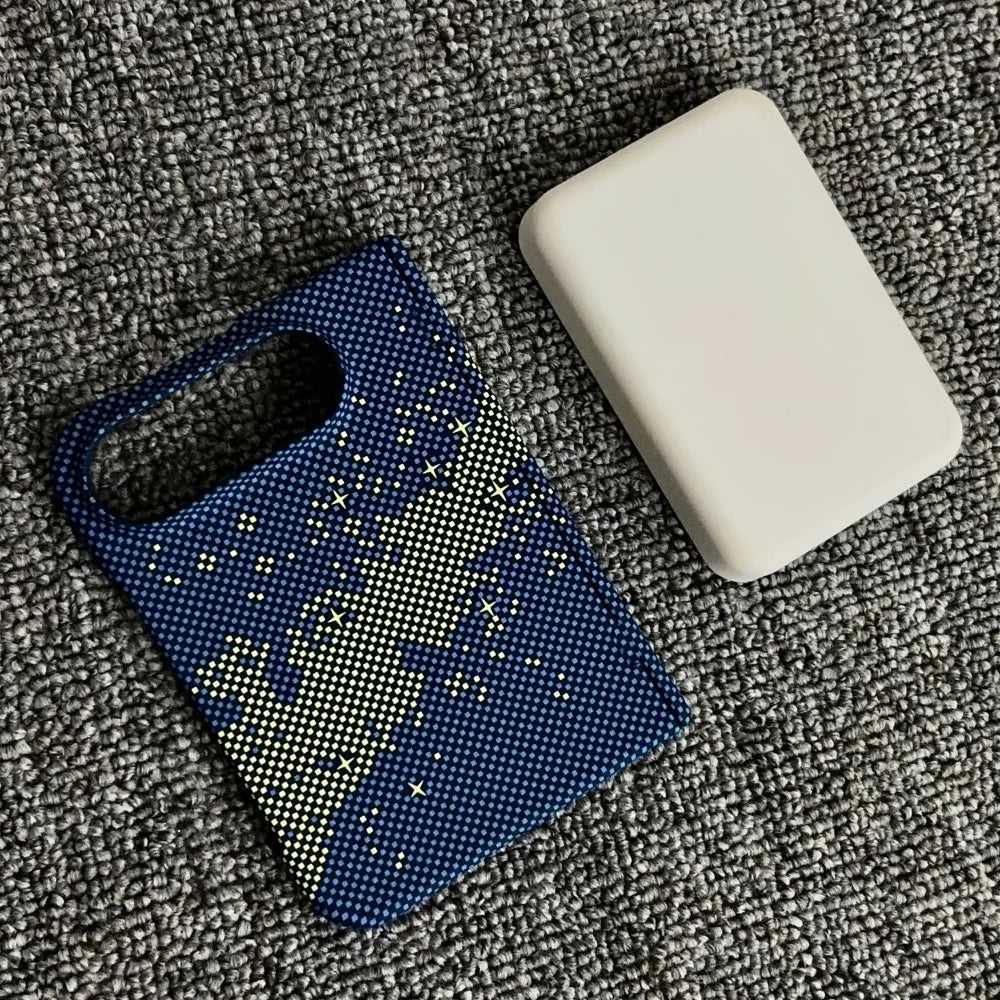 Carbon Fiber iPhone Duo Case | MagSafe Hinge Protection