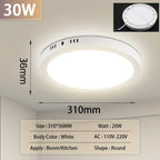 Ultra Thin LED Ceiling Lamp for Bedroom & Living Room