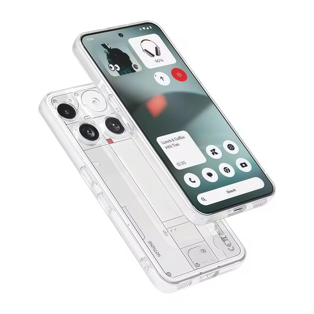 Ultra Thin Clear TPU Silicone Case for Nothing Phone 4A 3 3A Lite 2A