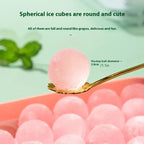 Round Ice Cube Mold UK Spherical Whiskey Ice Maker & Freezer Tray