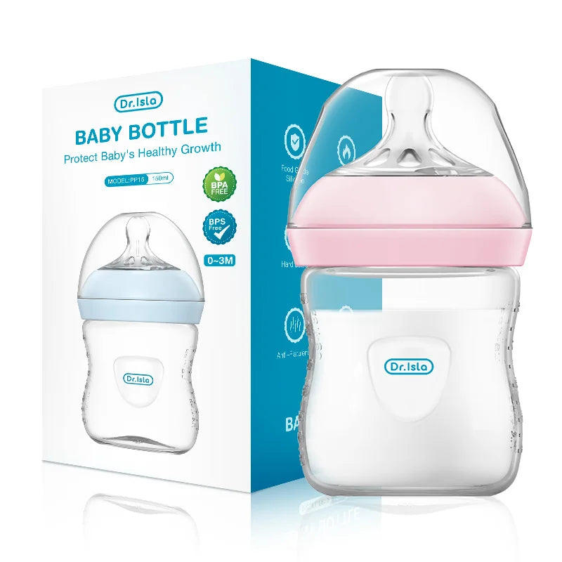 BPA-Free Baby Feeding Bottle with Handle 150-330ML