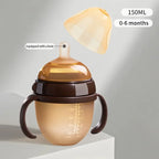 Silicone Baby Feeding Bottle Anti-Choking Nipple Cup
