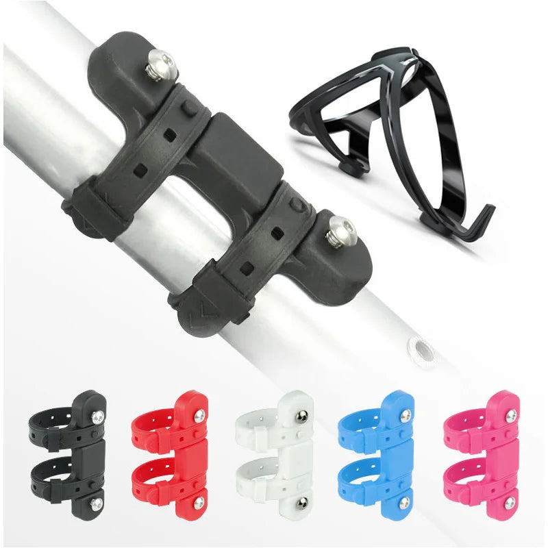 Bike Bottle Cage Mount Adapter Seatpost Frame Holder Universal Main image
