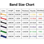 Heavy Duty Resistance Bands Pull Up Assist Latex Fitness Band for Home Gym Workout