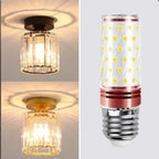 Nordic LED Acrylic Ceiling Lamp 3 Color Home Light