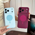 Liquid Silicone iPhone Case - Soft Colour Shockproof Cover