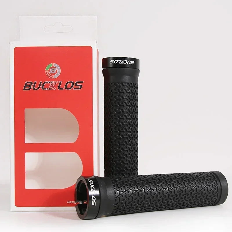 MTB Handlebar Grips Lock-On Anti-Slip Rubber Bike BMX Soft Grip