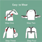 Adjustable Posture Corrector Belt Invisible Back Brace Support