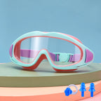 Kids Swimming Goggles Anti-Fog UV Protection Wide View