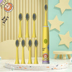 Kids Electric Toothbrush Cartoon Space Series Soft Cleaning Brush