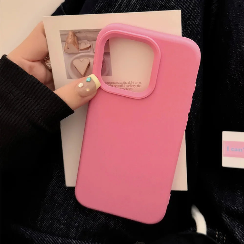 Dopamine Silicone Case for iPhone 17 16 15 14 13 12 11 Pro Max