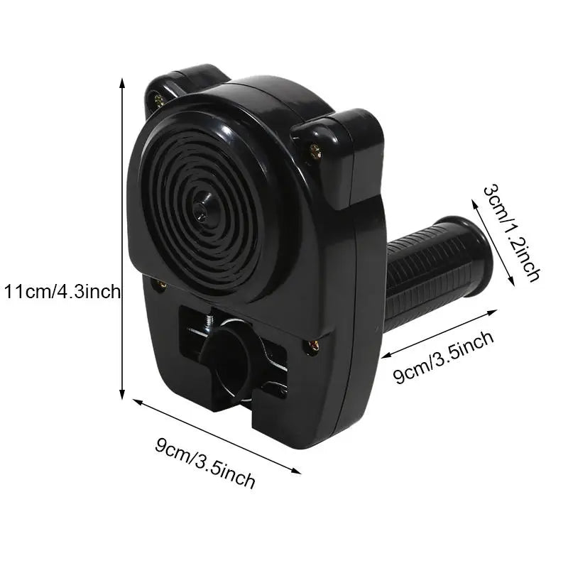 Kids Motorcycle Sound Bike Bell Fun Bicycle Accelerator Handlebar Toy