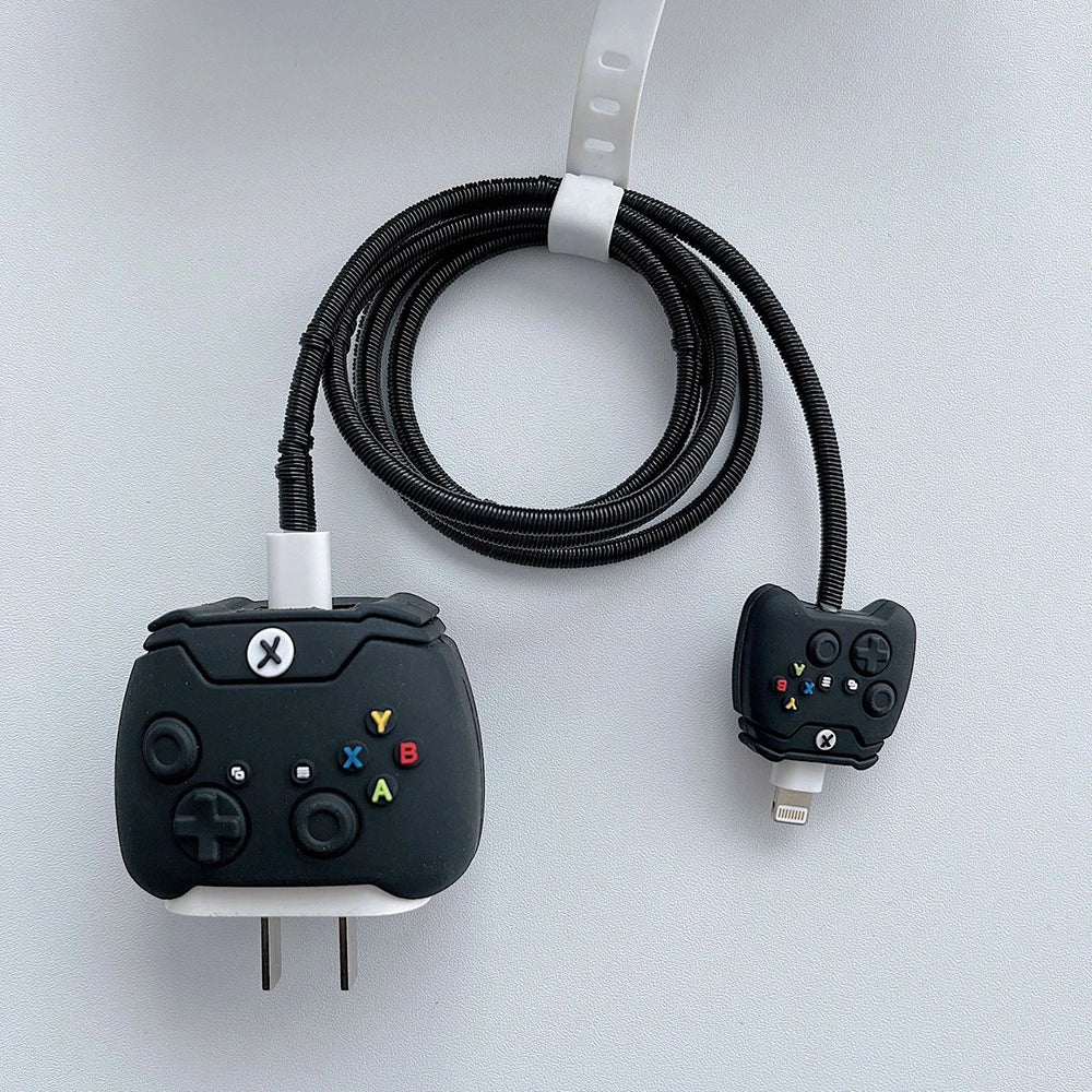 Cartoon iPhone Charger Protector 18W/20W Cable Cover