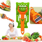 Cocororo Multi-Function Peeler – Double Strip Vegetable & Fruit Cutter with Juicer