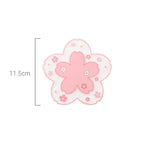 Kawaii Pink Sakura Silicone Coasters Blossom Cup Mats Home Décor Gift
