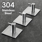 304 Stainless Steel Towel Hooks