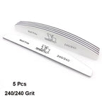 5Pcs Nail File Set Professional Grit Manicure Buffer Kit