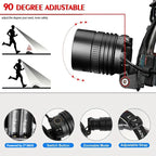 Powerful LED Rechargeable Headlamp High Lumen Light