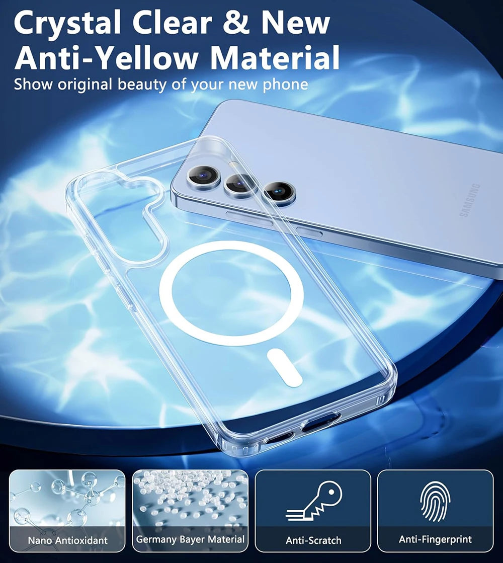 Strong Magnetic MagSafe Case for Samsung Galaxy S21 S22 S23 S24