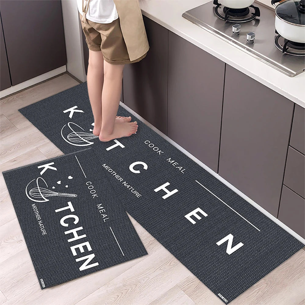 Kitchen Floor Mat UK Soft Washable Anti-Slip Area Rug
