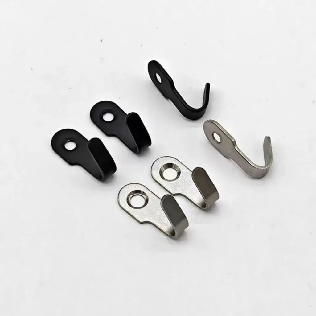 Mini Stainless Steel J Hooks Wall-Mounted Storage Hooks Set Main image