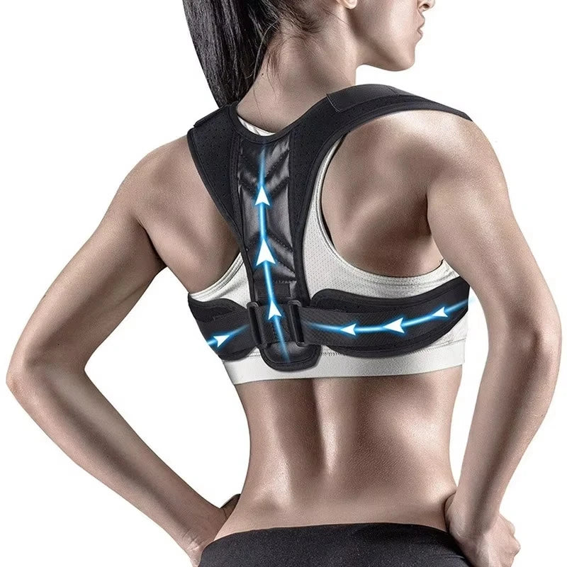 Posture Corrector Belt Adjustable Back Brace Shoulder Support