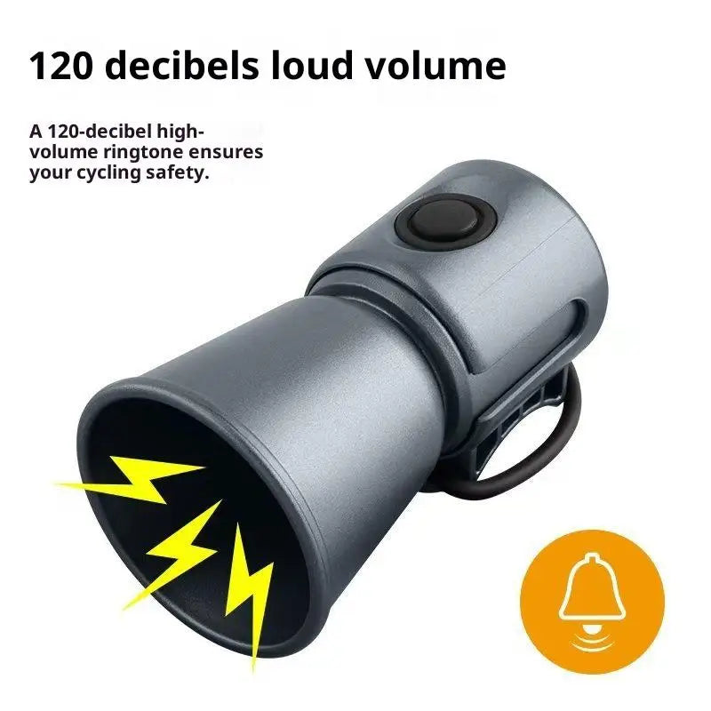 Universal Electric Bike Horn Loud Warning Bell for MTB, Road & Kids' Bikes
