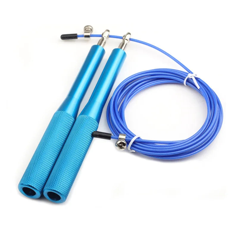 Heavy Steel Wire Speed Jump Rope CrossFit Boxing MMA Gym Training