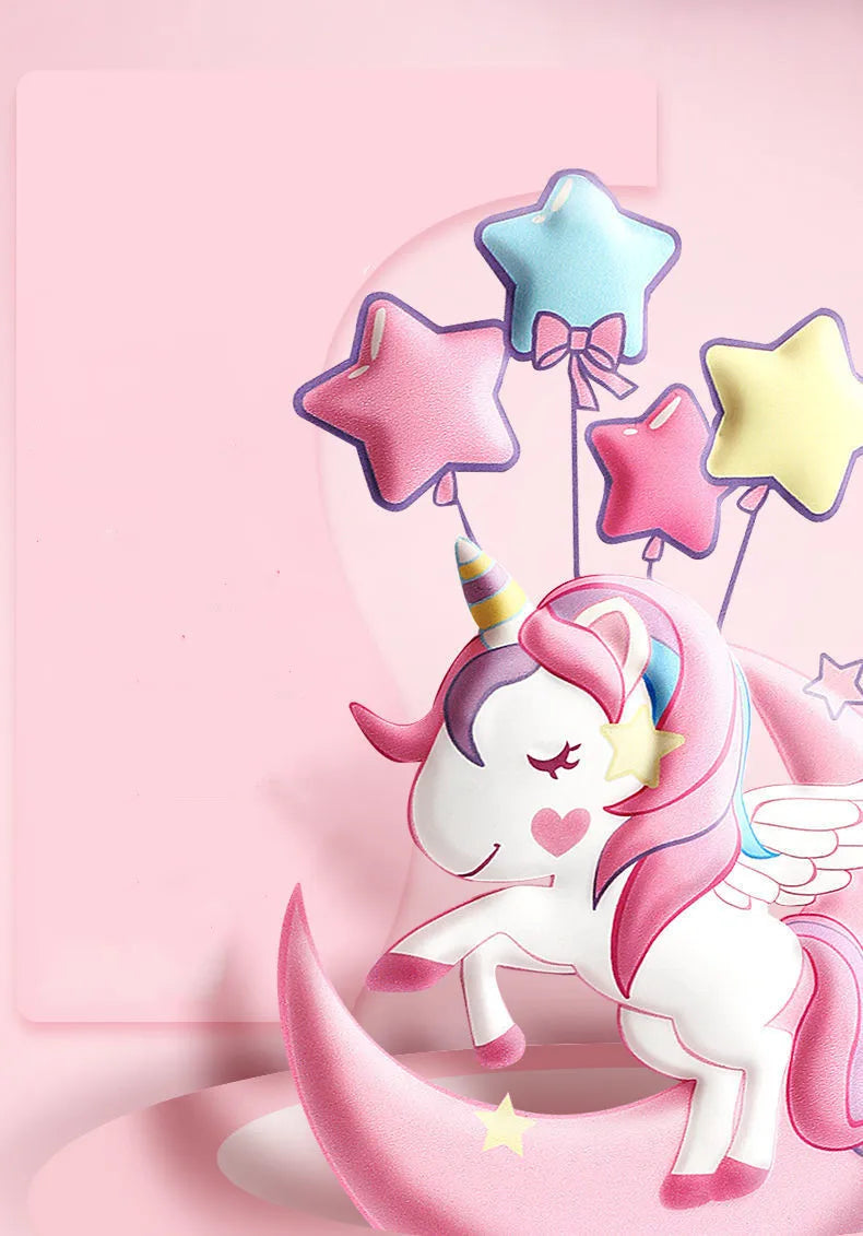 3D Unicorn Pencil Case Cute EVA Cartoon Stationery Box for Girls