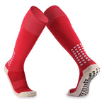 Football Grip Socks Anti Slip Silicone Calf Soccer Sports Socks