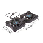 Mini Radiator Cooler Laptop Fan Stand Notebook Foldable Pad