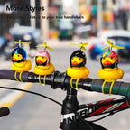 Yellow Duck Bicycle Bell Cute Cartoon Duck Bike Light Accessory