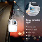Solar Camping Light Waterproof LED Tent Lantern