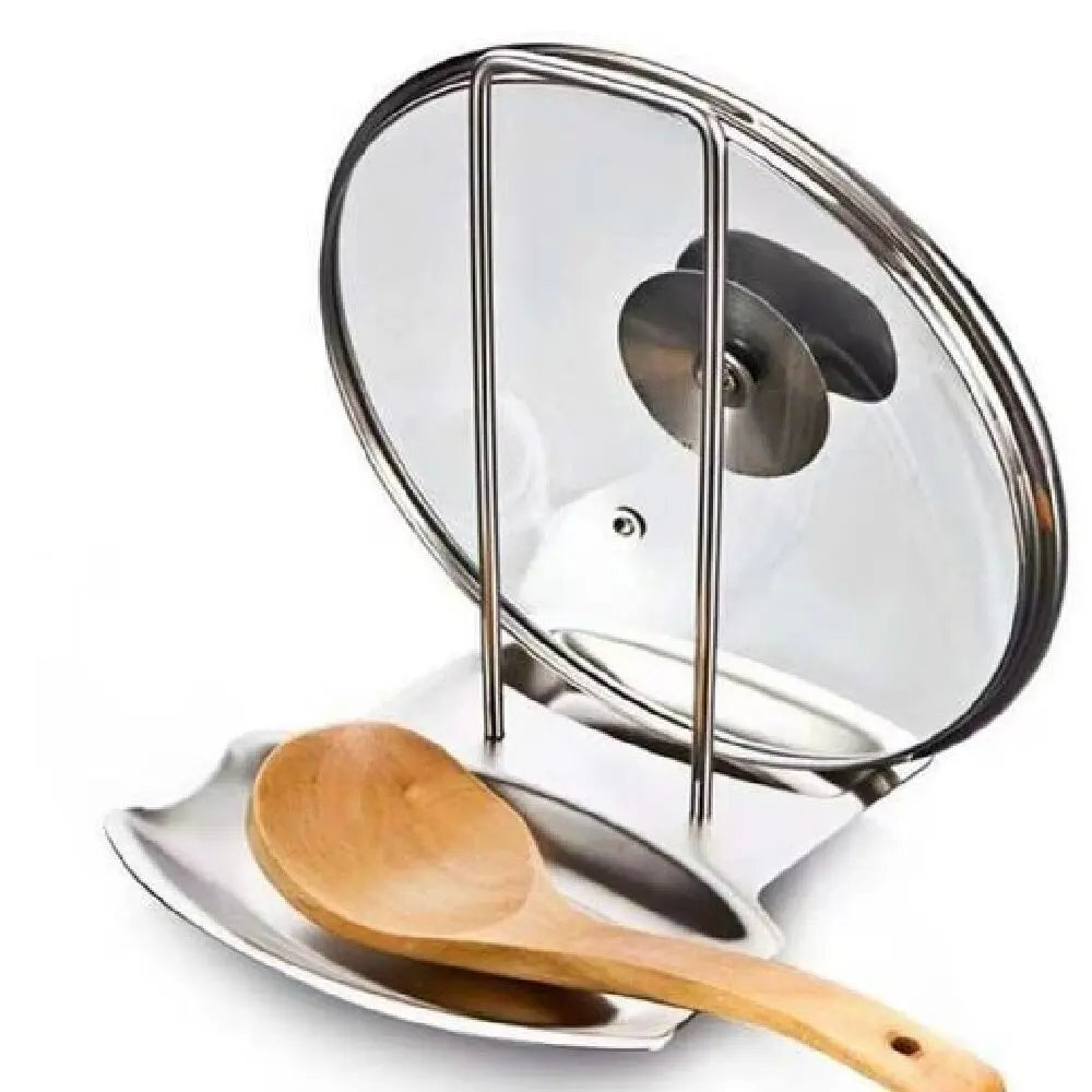 Stainless Steel Pot Lid Holder Kitchen Organizer Secondary image