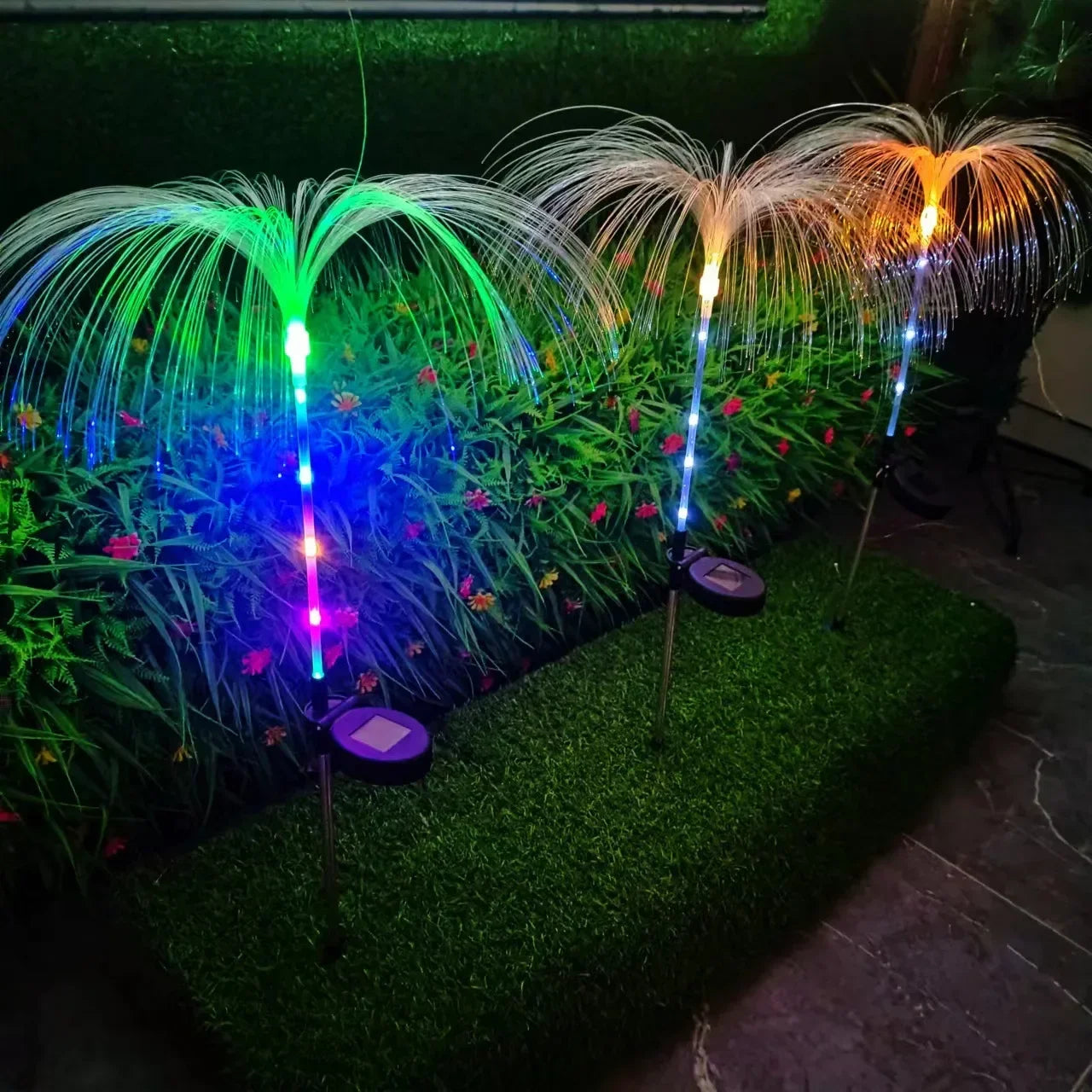 Solar Jellyfish Garden Lights for Outdoor Pathway & Yard Decor
