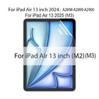 Screen protector for iPad Air 13 inch models with compatibility text.