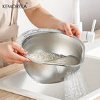 304 Stainless Steel Rice Washer Colander Bowl