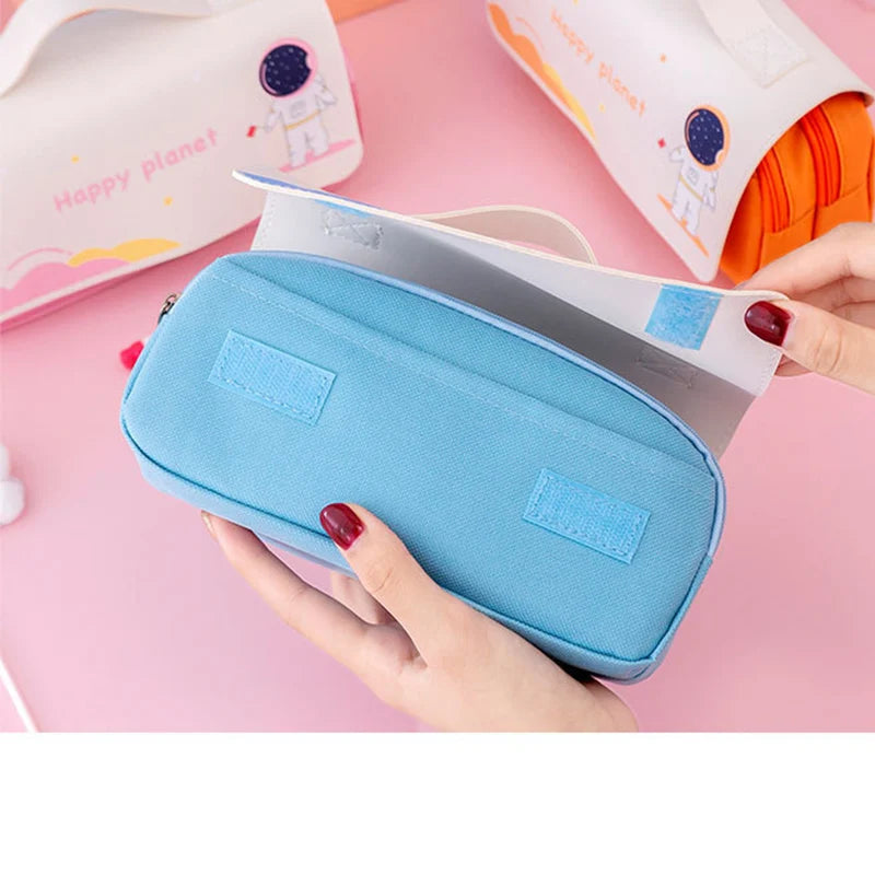 3D Kawaii Pencil Case Cute Waterproof Decompression Pen Pouch