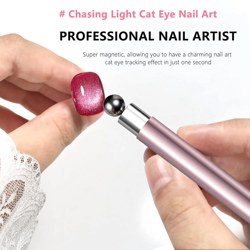 Nail Cat Eye Magnet Tool Set 3D Gel Nail Magnetic Stick Pen
