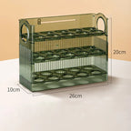3 Layer Egg Holder Fridge Side Door Organizer