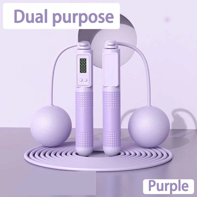 Smart Jump Rope with Counter  Adjustable Calorie Skipping Rope