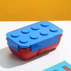 Portable Building Block Lunch Box 1050/1300ML Bento Food Container for Kids