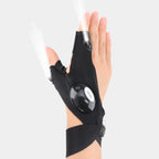 LED Flashlight Gloves | Waterproof Fingerless Gloves