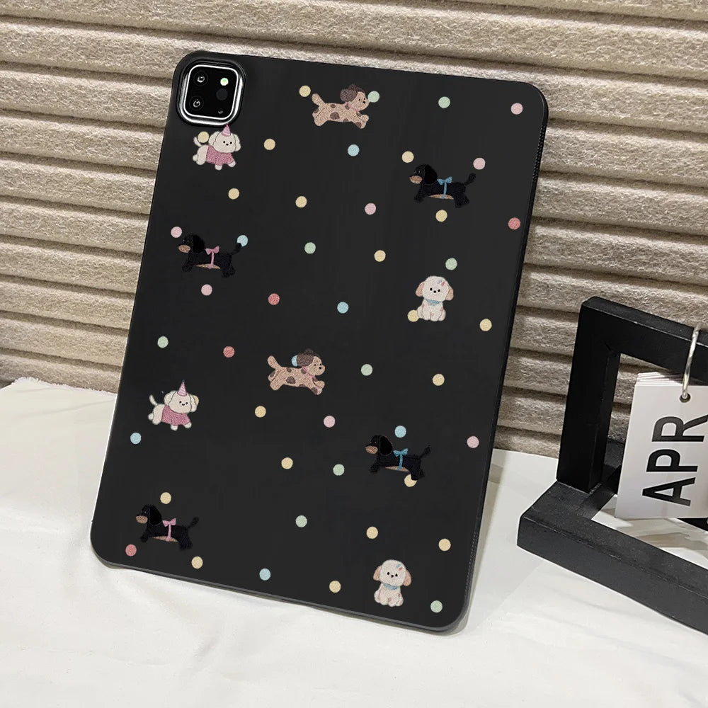 Classic Leopard & Cow Print iPad Case for Air 11 13 Pro & Mini Cover