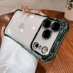 Shockproof iPhone Case | Electroplated Cover with Camera Protection