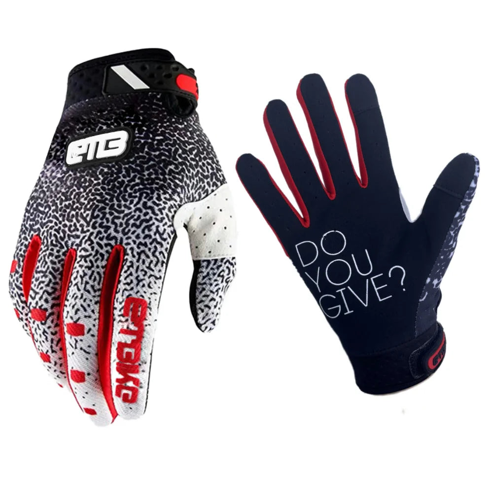 Men Women MX MTB Off-Road Motorcycle Gloves Touchscreen Knuckle
