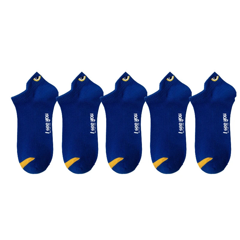 Ankle Socks Men Women Breathable Low Cut Casual Summer 5 - 10 Pairs